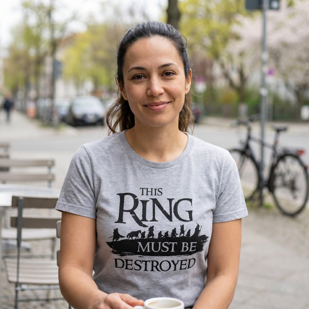 Productafbeelding Heer der Ringen - Gezellen T-shirt grijs