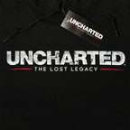 Image produit Uncharted - Sweat à capuche logo noir