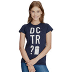 Productafbeelding Doctor Who - DCTR Dames T-Shirt Blauw