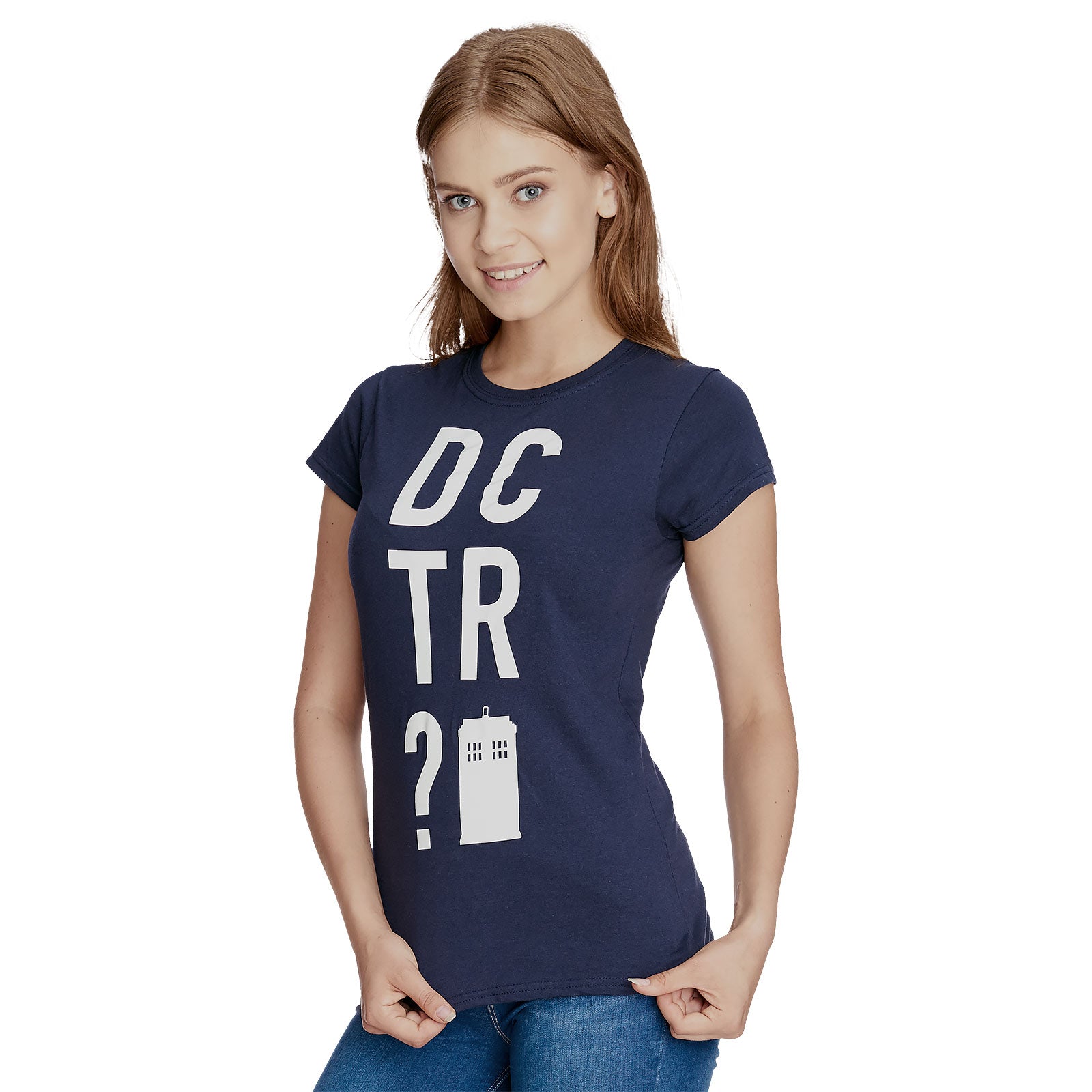 Productafbeelding Doctor Who - DCTR Dames T-Shirt Blauw