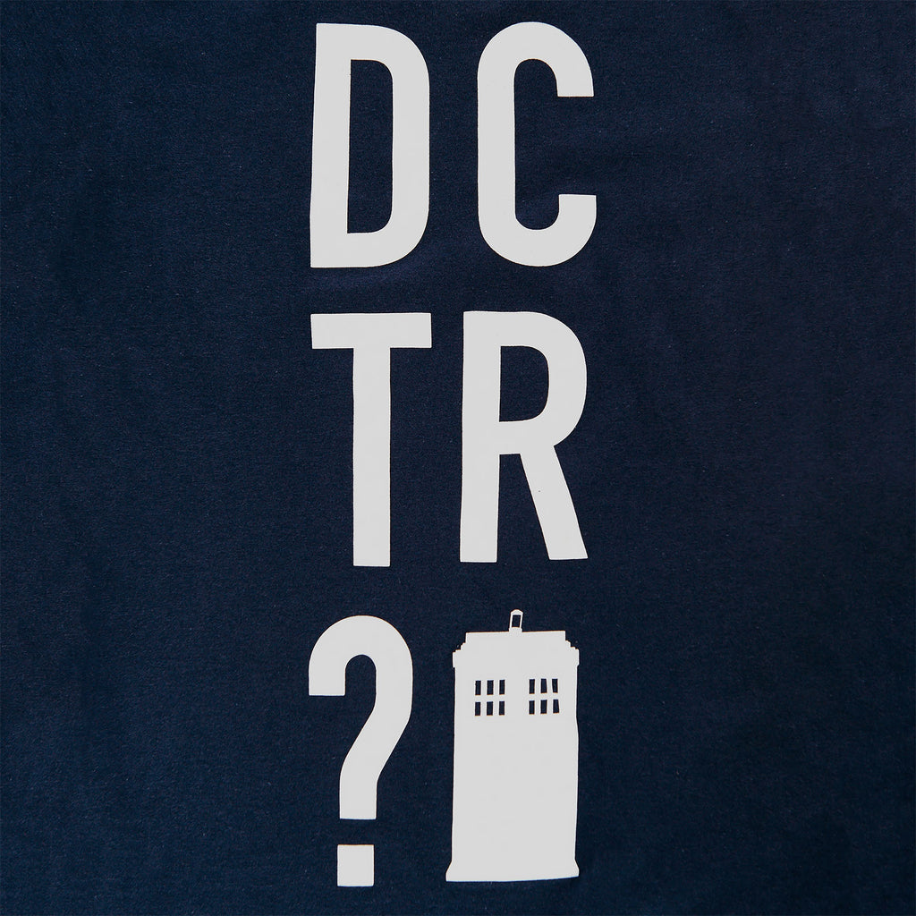 Productafbeelding Doctor Who - DCTR Dames T-Shirt Blauw
