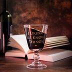 Productafbeelding Game of Thrones - Drink en Weet Wijnglas
