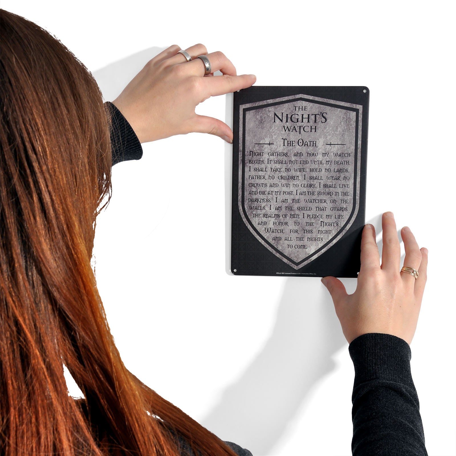 Productafbeelding Game of Thrones - Nachtwacht Eed Schild