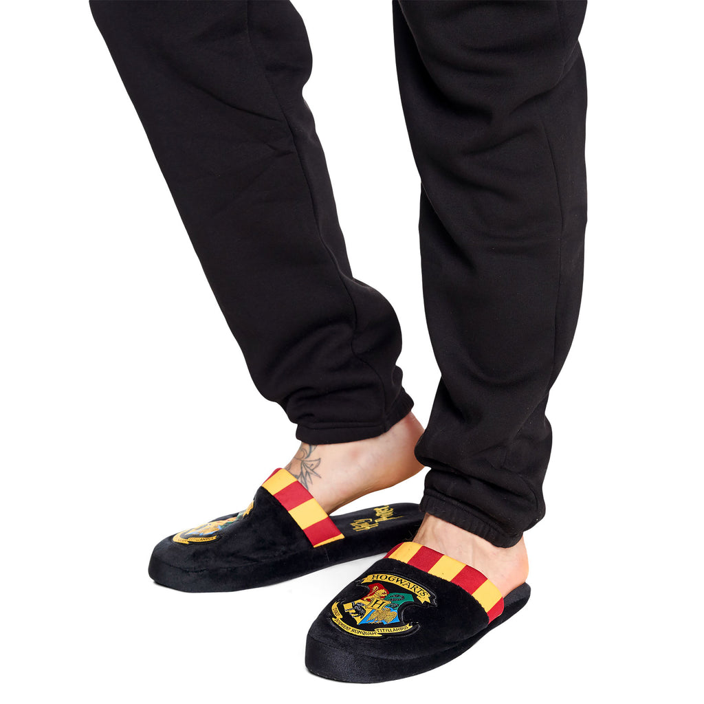 Image produit Harry Potter - Pantoufles en peluche Hogwarts Hommes