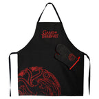 Image produit Game of Thrones - Tablier Targaryen avec gant de four