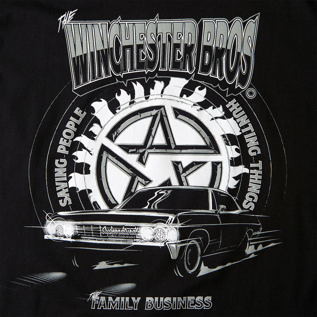 Productafbeelding Supernatural - Winchester Bros T-Shirt zwart