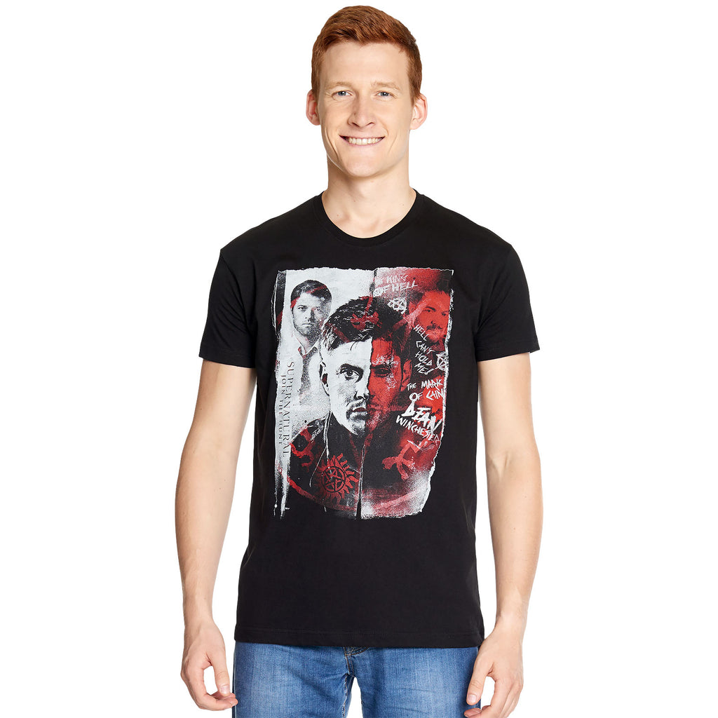 Productafbeelding Supernatural - Dean Winchester T-shirt zwart