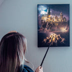 Image produit Harry Potter - Tableau mural de Poudlard avec lumière