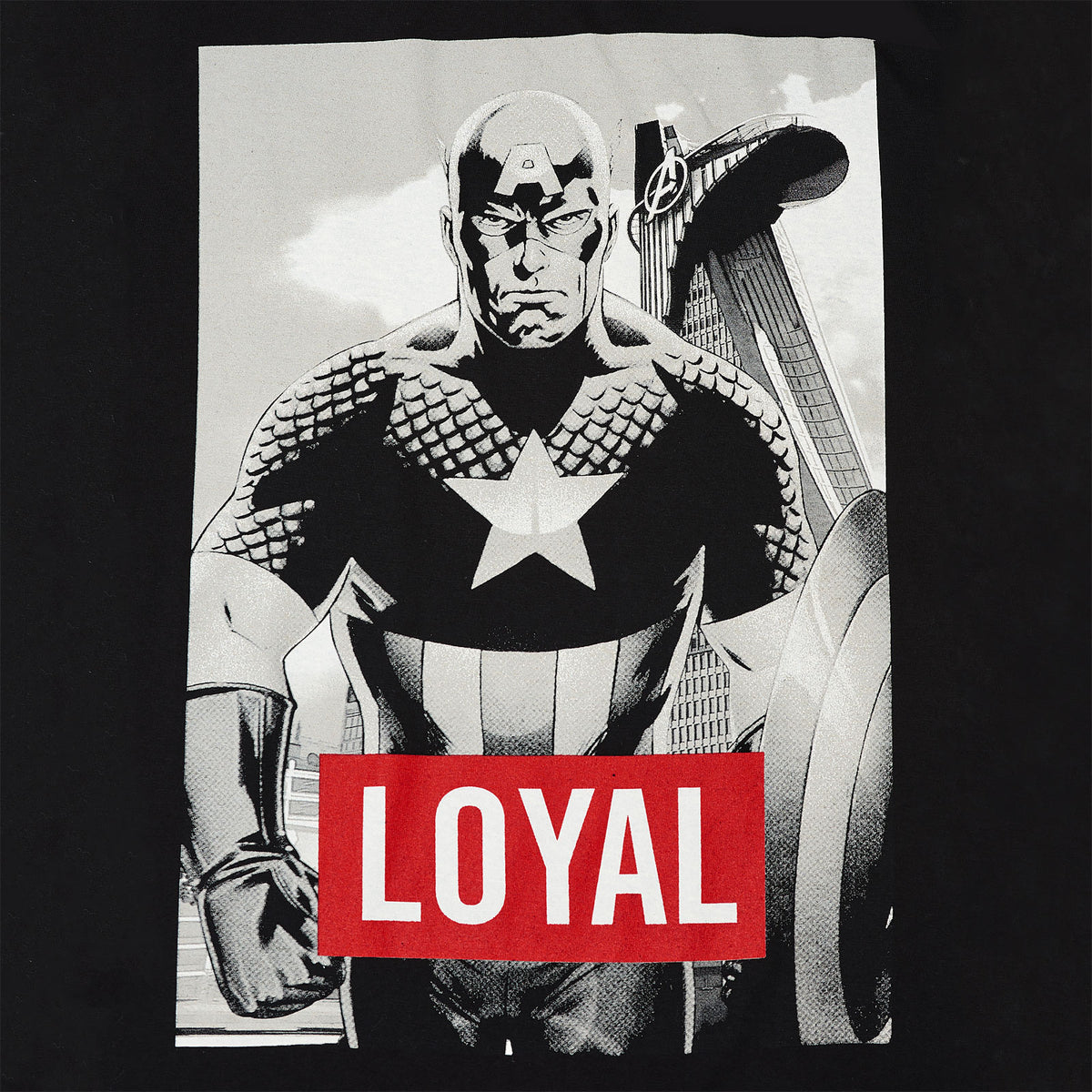 Product image Avengers - Captain America Loyal T-Shirt black