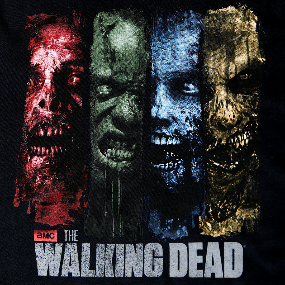 Productafbeelding Walking Dead - Zombies T-shirt zwart