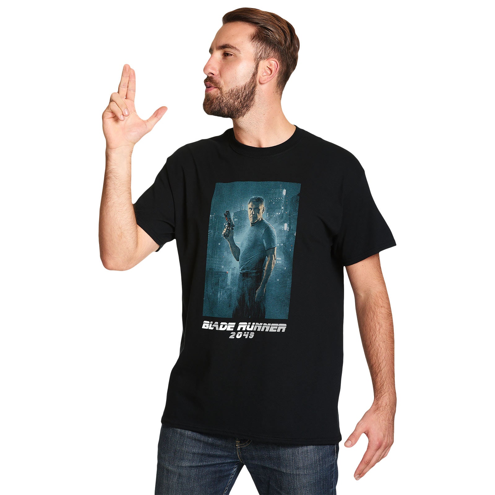 Image produit Blade Runner - T-shirt noir Deckard Full Shot