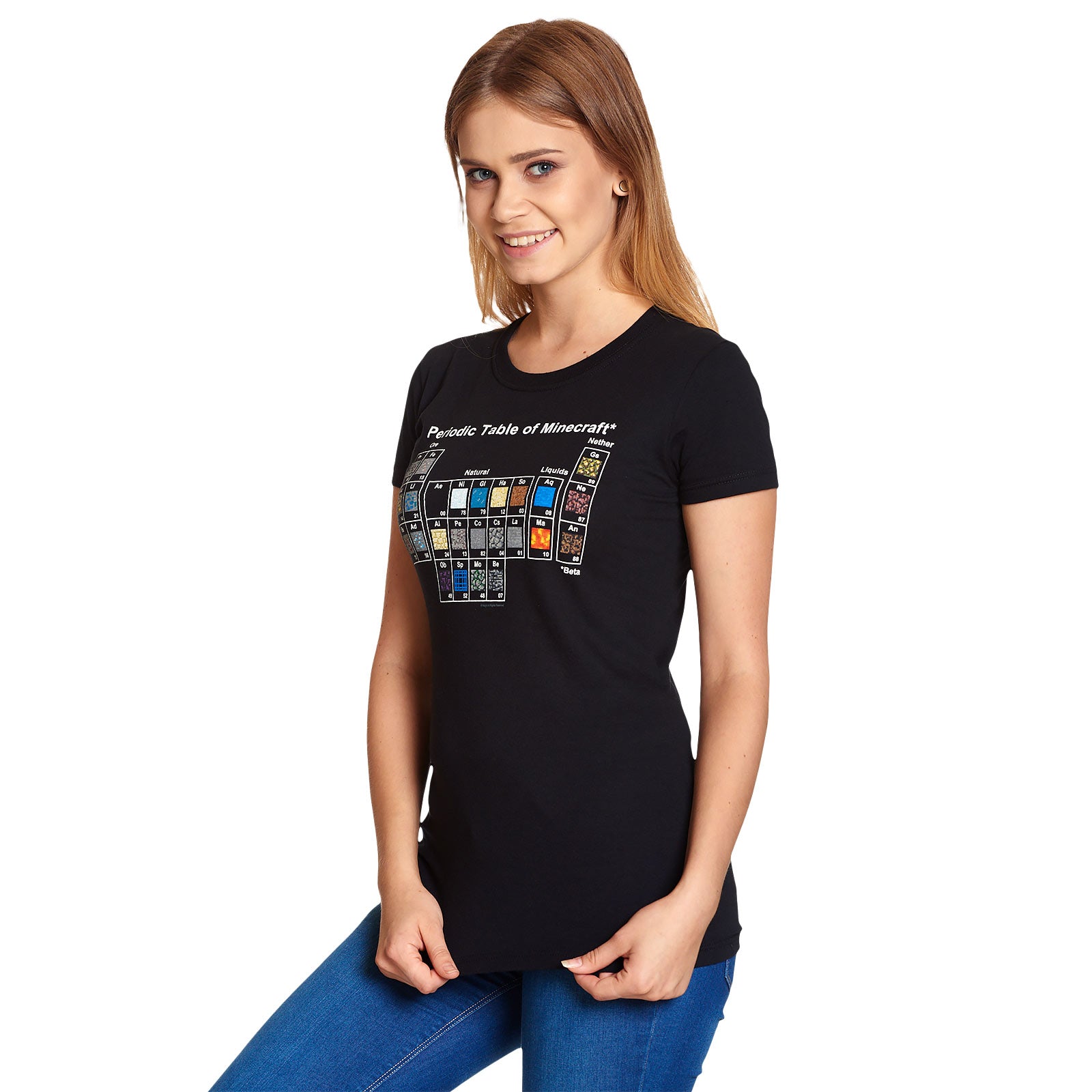 Produktbild Minecraft - Periodensystem T-Shirt Damen