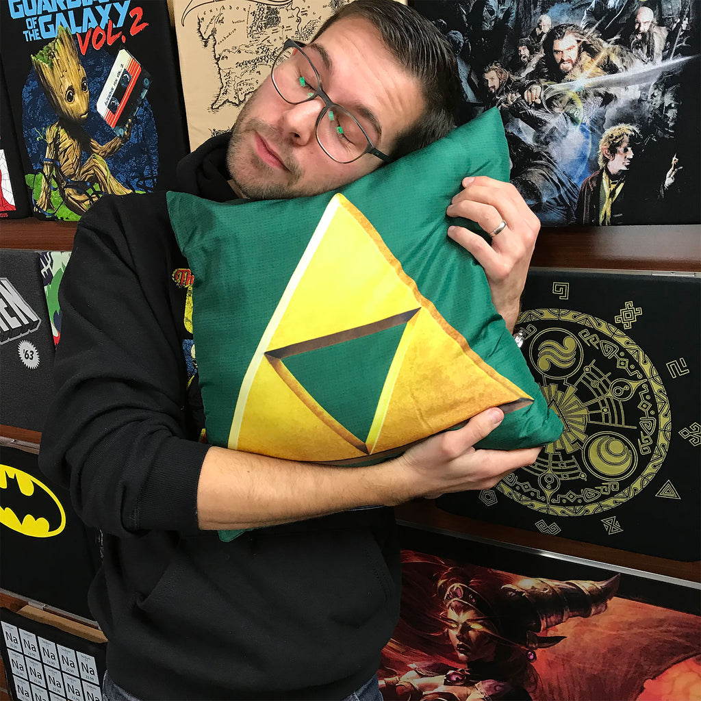 Image produit Zelda - Coussin Logo Hyrule Triforce