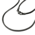 Productafbeelding Vossenstaart ketting zwart 42 cm