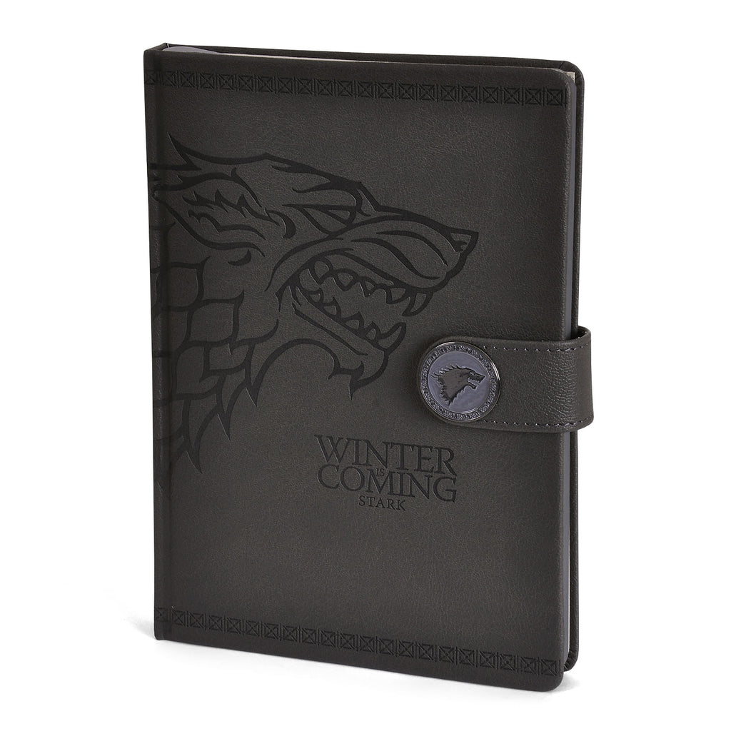 Produktbild Game of Thrones - Stark Wappen Premium Notizbuch A5