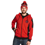 Produktbild Deadpool - Logo Kapuzenjacke rot