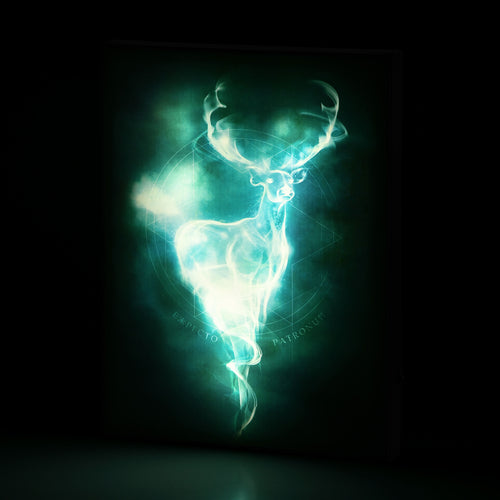 Image produit Harry Potter - Image murale Patronus avec lumière