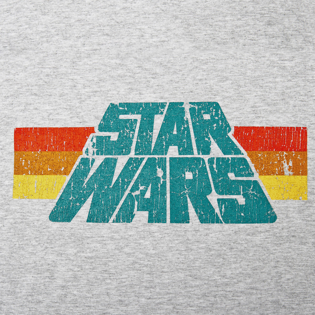 Image produit Star Wars - T-shirt Logo Vintage 77 Gris