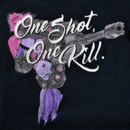 Productafbeelding Overwatch - One Shot One Kill T-Shirt Dames blauw