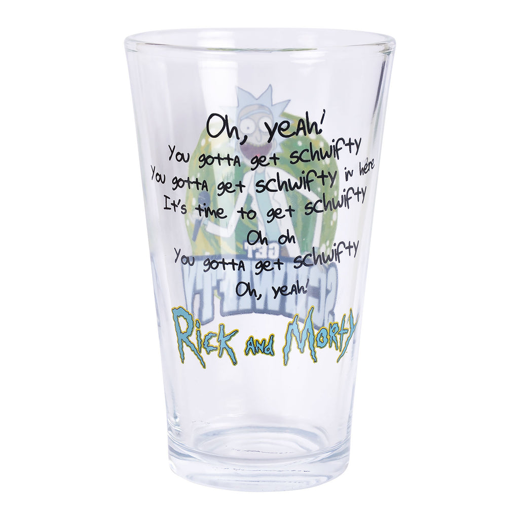 Productafbeelding Rick en Morty - Get Schwifty Glas