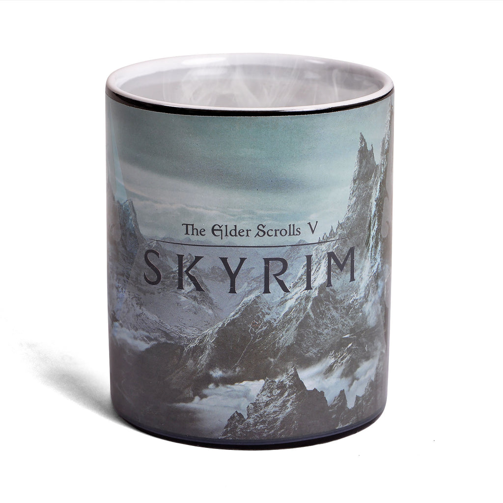 Produktbild Skyrim - Dragon Logo Thermoeffekt Tasse