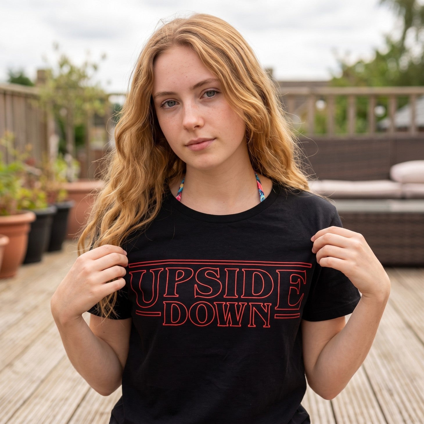 Produktbild Upside Down T-Shirt schwarz