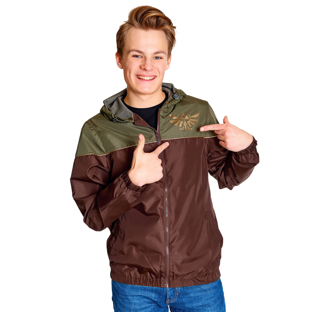 Produktbild Zelda - Hyrule Logo Windjacke