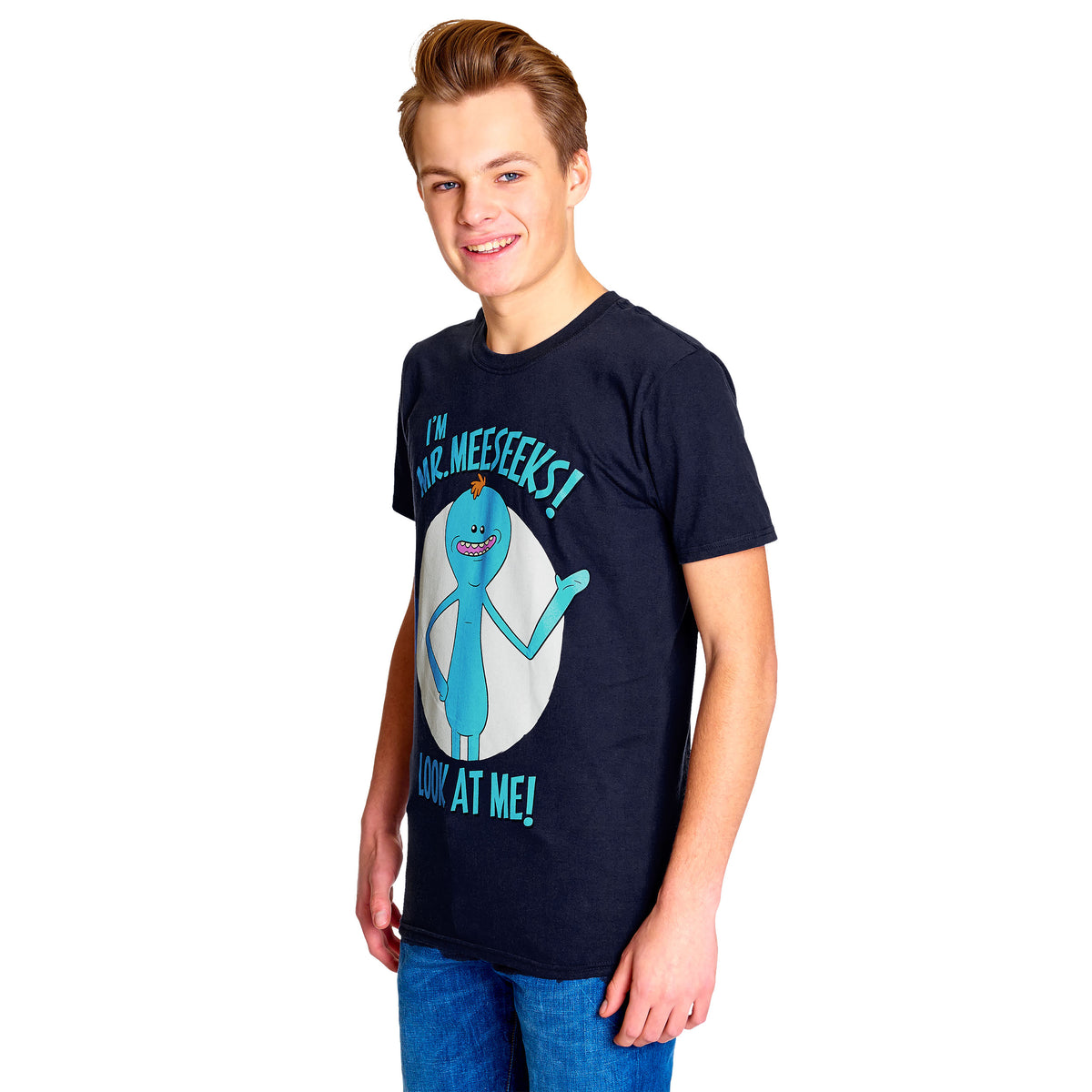 Produktbild Rick and Morty - Mr. Meeseeks T-Shirt blau