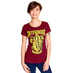 Productafbeelding Harry Potter - Gryffindor Wapen T-Shirt Dames rood