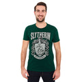 Image produit Harry Potter - T-Shirt vert avec blason de Serpentard