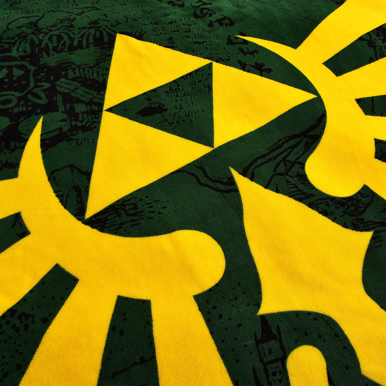 Produktbild Zelda - Hyrule Logo Flauschdecke