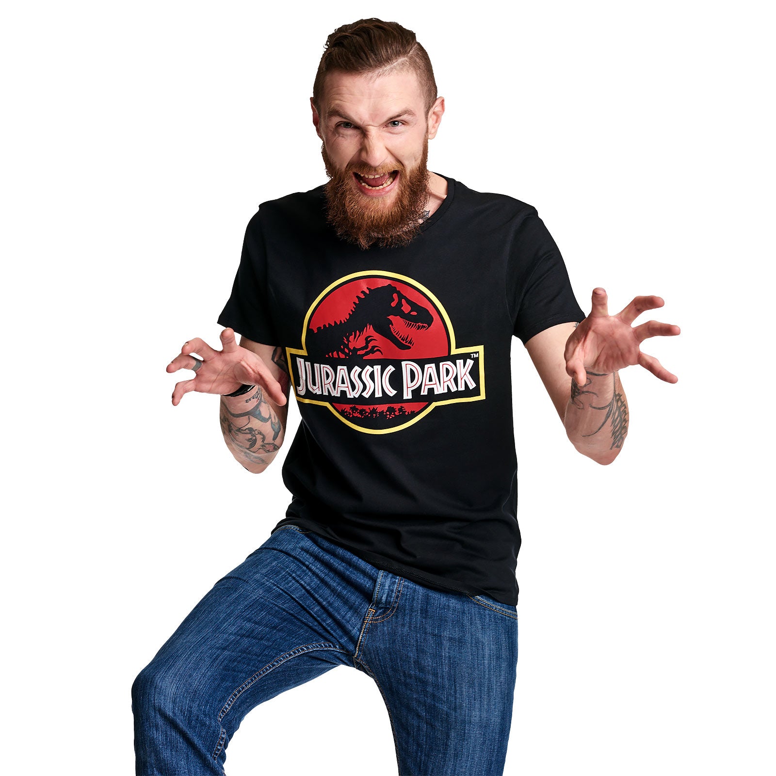 Produktbild Jurassic Park - Logo T-Shirt schwarz