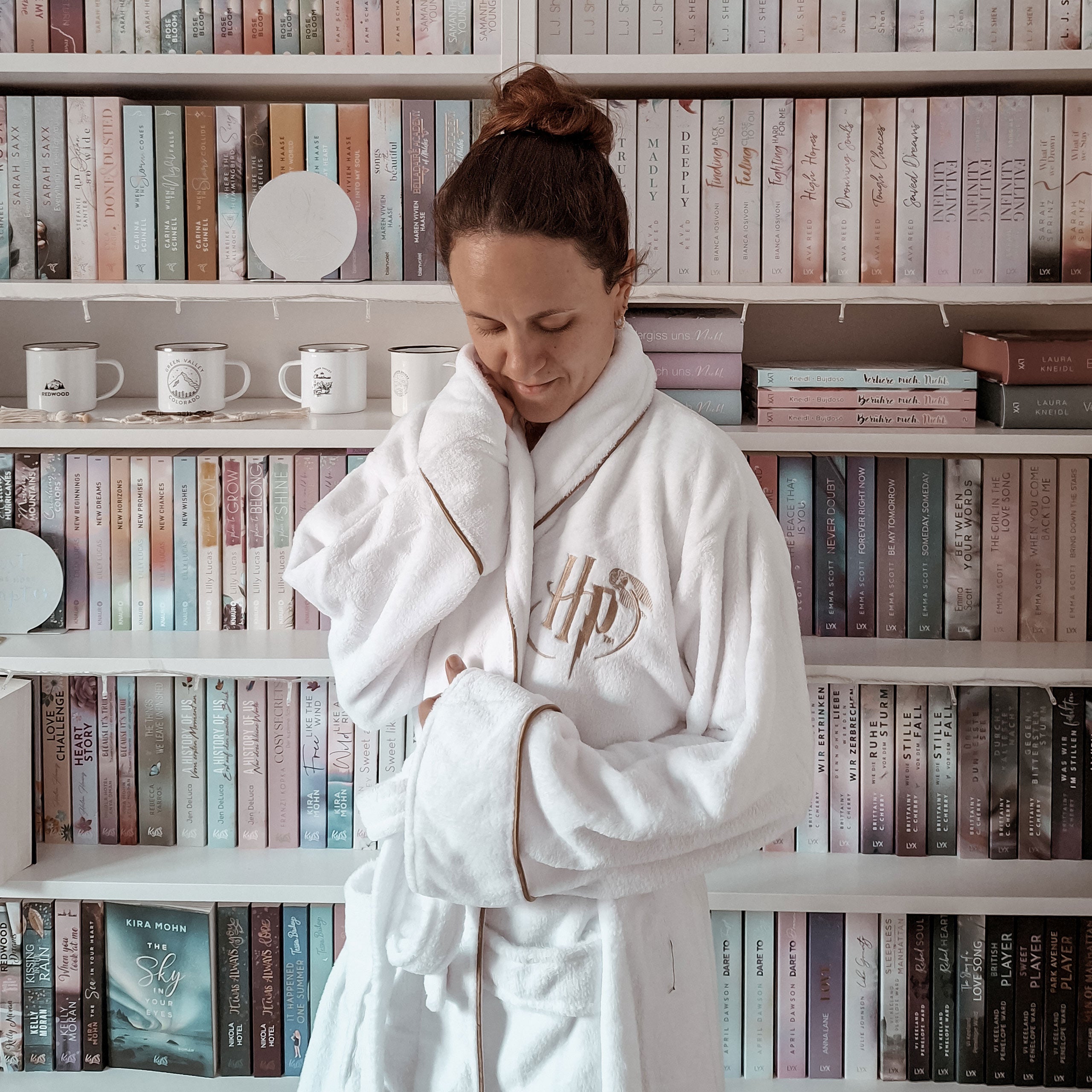 Productafbeelding Harry Potter - Gouden Snaai Badjas Dames Wit