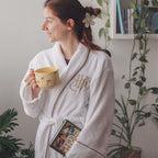 Productafbeelding Harry Potter - Gouden Snaai Badjas Dames Wit