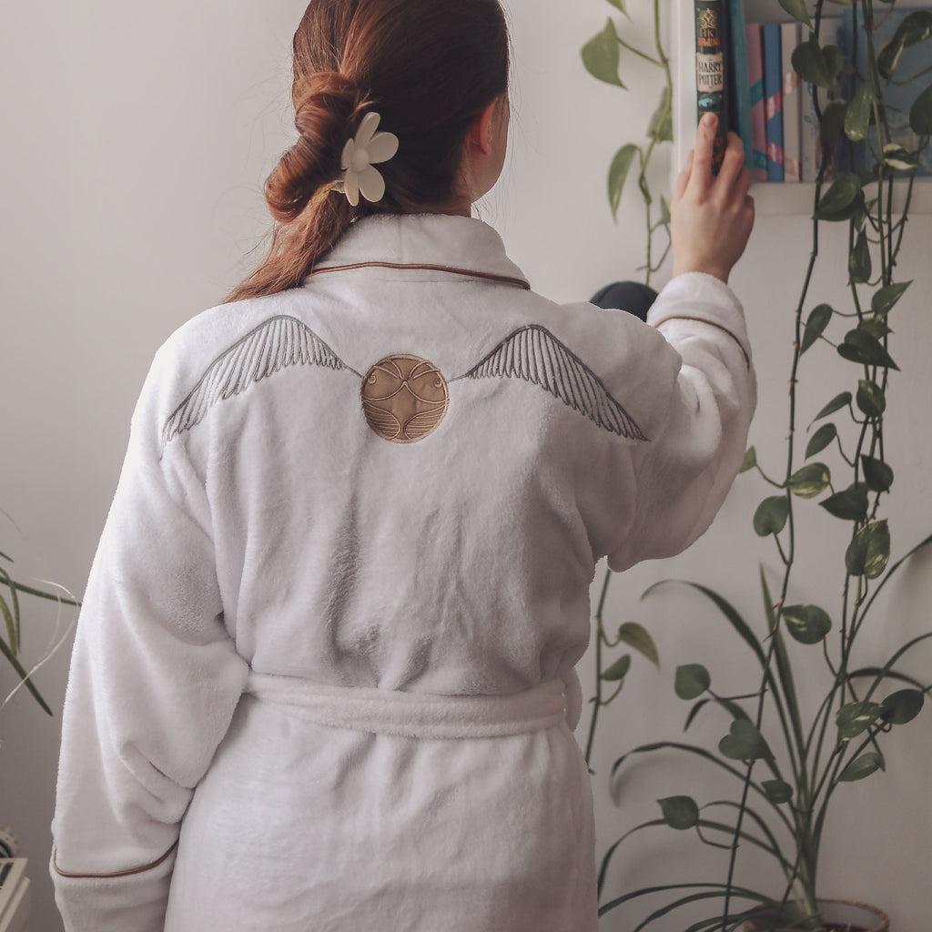 Productafbeelding Harry Potter - Gouden Snaai Badjas Dames Wit