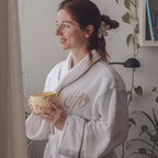 Productafbeelding Harry Potter - Gouden Snaai Badjas Dames Wit