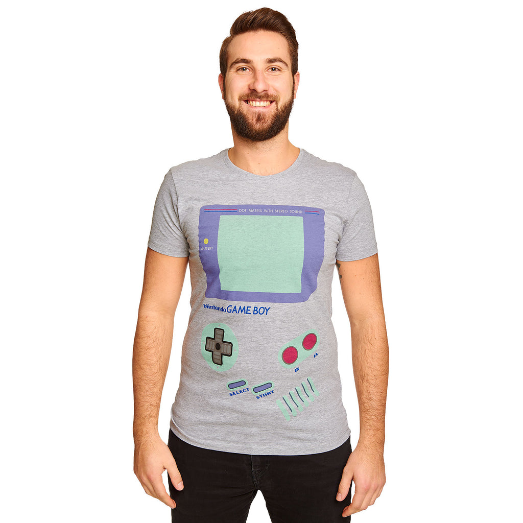 Productafbeelding Nintendo - Game Boy T-shirt grijs