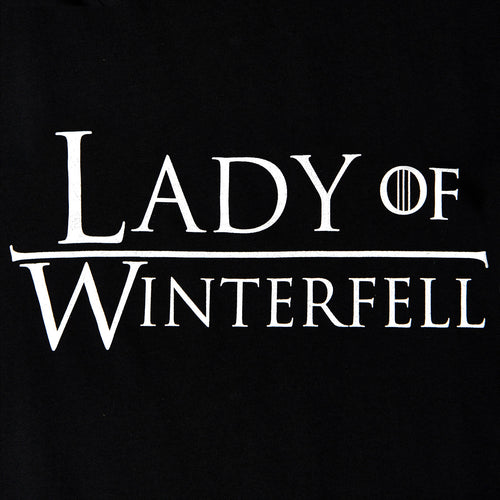 Productafbeelding Lady of Winterfell Dames T-shirt voor Game of Thrones Fans