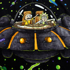 Produktbild Rick and Morty - Space Cruiser Badetuch
