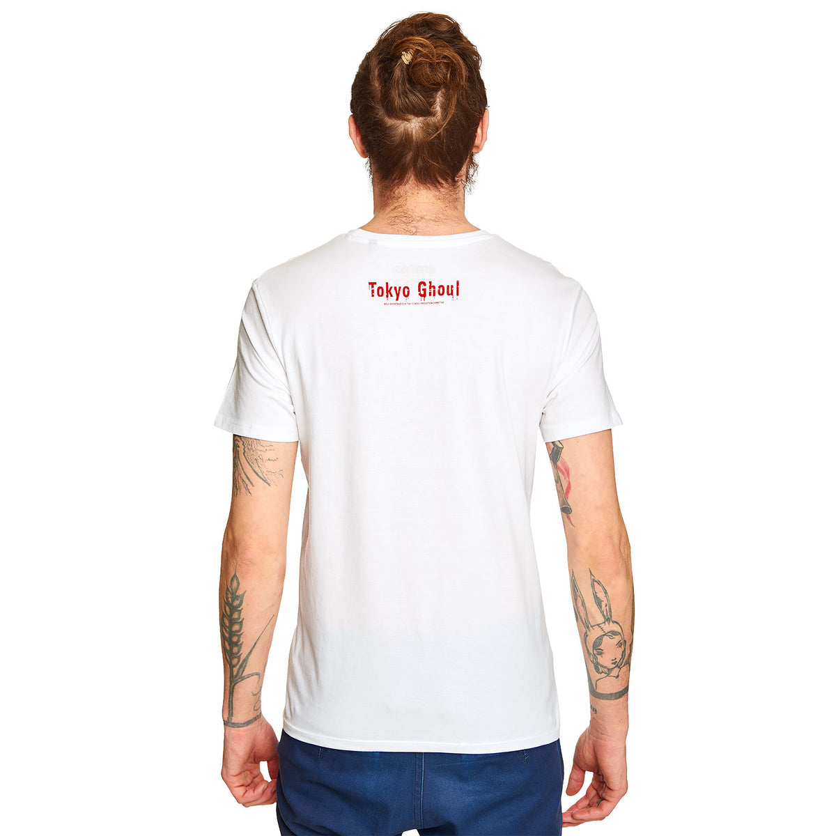 Productafbeelding Tokyo Ghoul - Kaneki Mask T-Shirt wit
