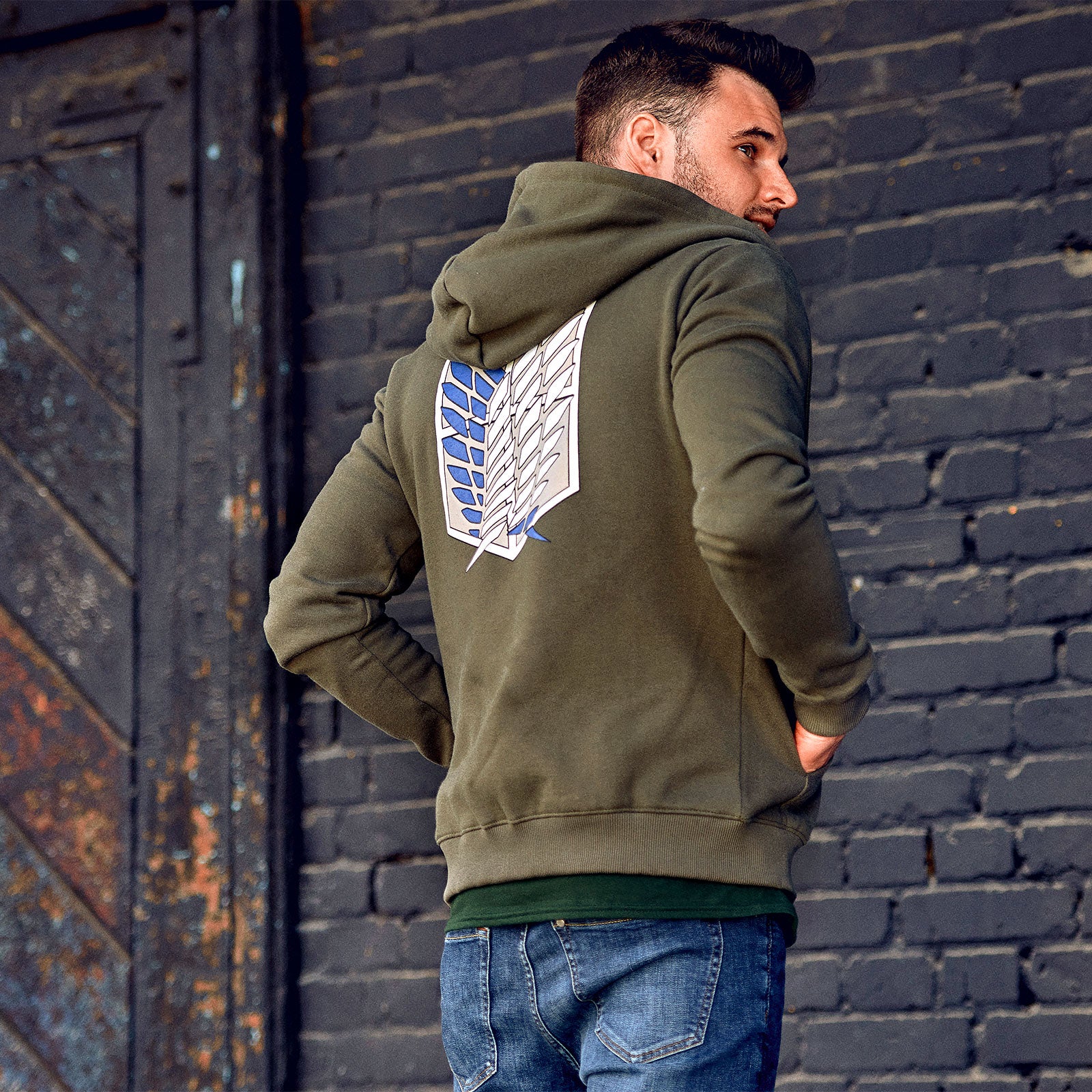 Productafbeelding Attack on Titan - Survey Corps Hoodie