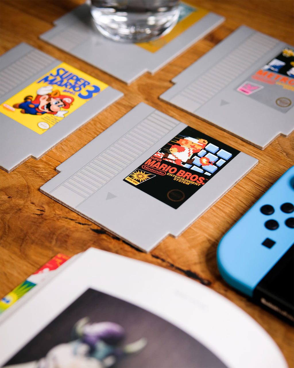 Productafbeelding Nintendo - NES Games Onderzetters Set van 8