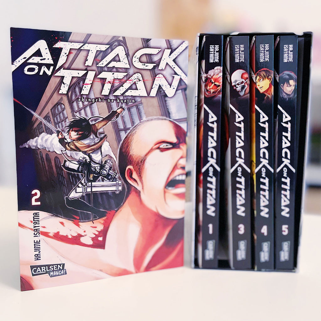 Productafbeelding Attack on Titan - Verzamelbox Deel 1-5