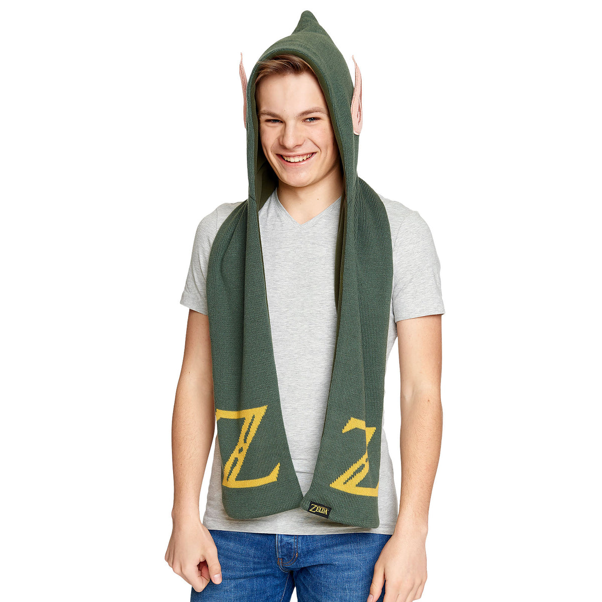 Image produit Zelda - Echarpe Link avec capuche et oreilles