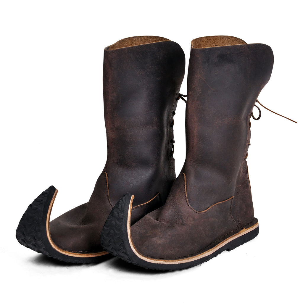 Image produit Bottes à Bec Médiévales Marron