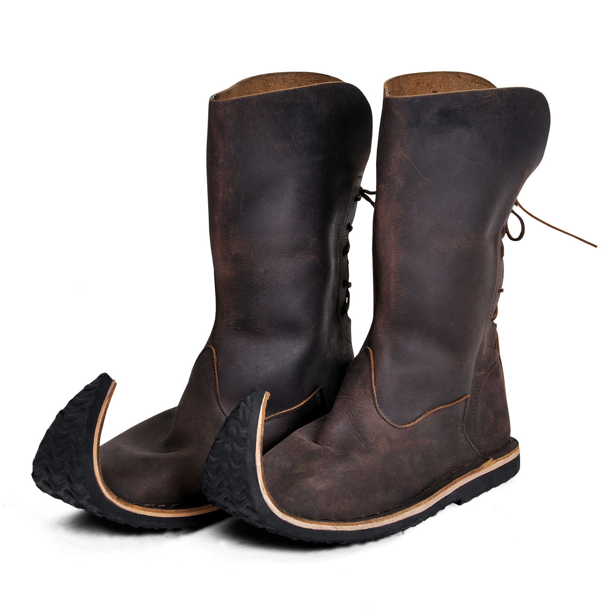 Image produit Bottes à Bec Médiévales Marron