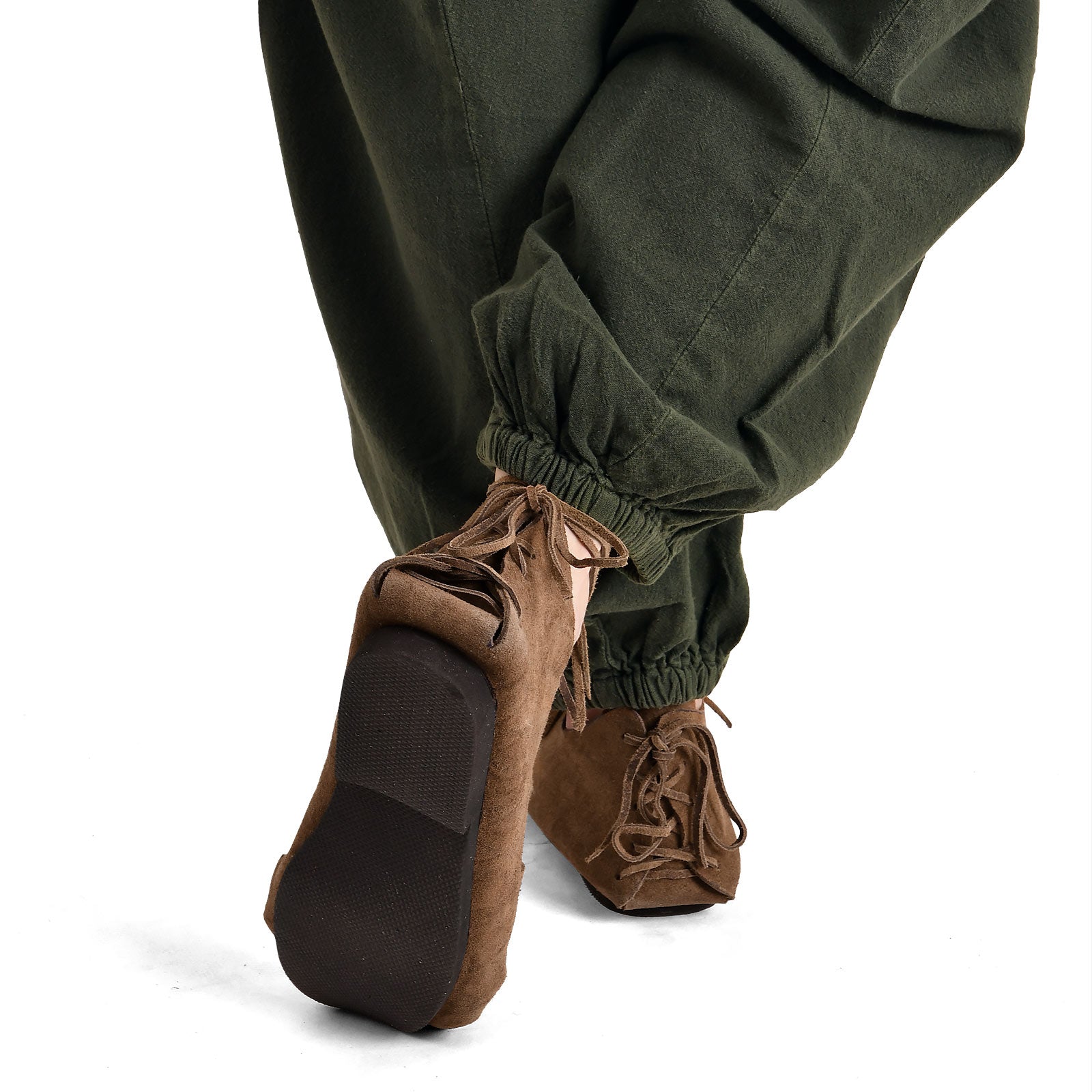 Image produit Chaussures Médiévales à Lacets Marron