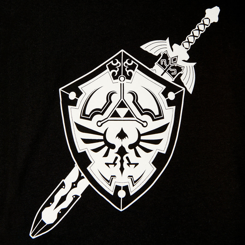 Produktbild Zelda - Sword and Shield T-Shirt Damen schwarz