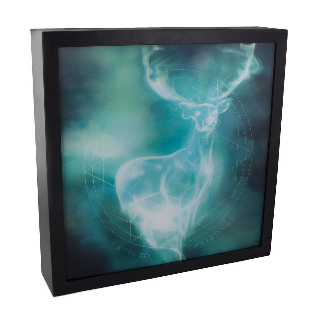 Productafbeelding Harry Potter - Patronus 3D Muurschildering met Licht