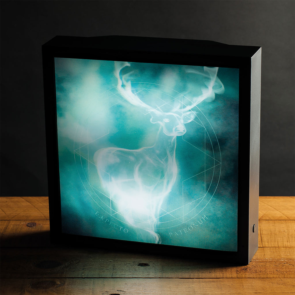 Productafbeelding Harry Potter - Patronus 3D Muurschildering met Licht